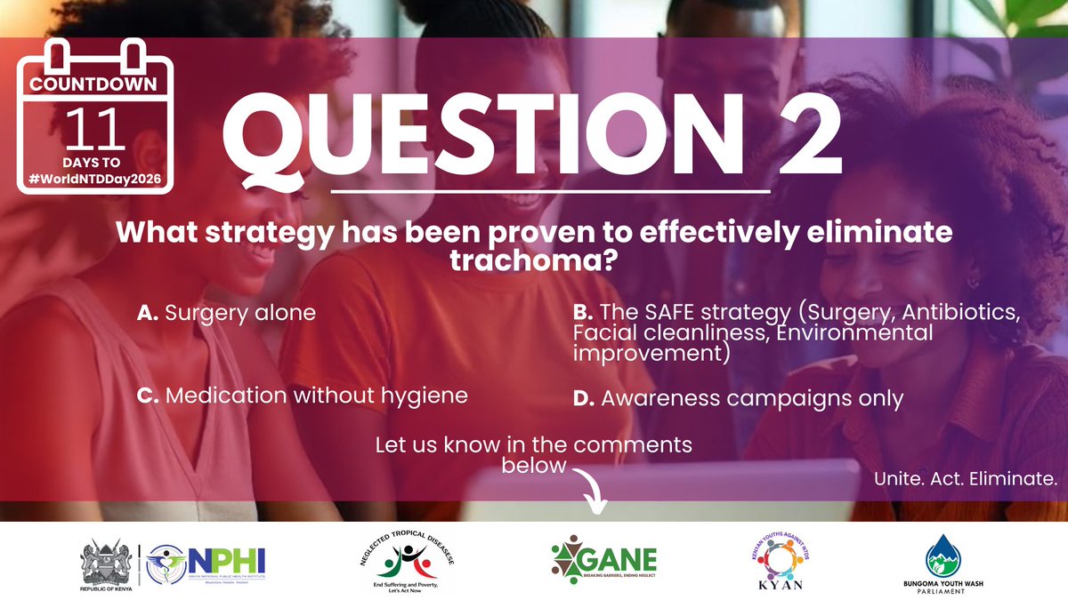 Global Alliance For NTDs Elimination (GANE) tweet media