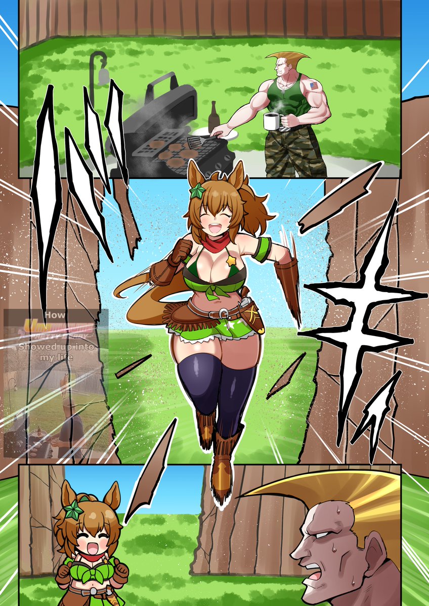 🇺🇸first contact🇺🇸
#umamusume  #TaikiShuttle #ウマ娘