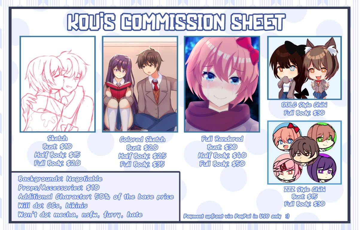 ikou || comms open tweet media