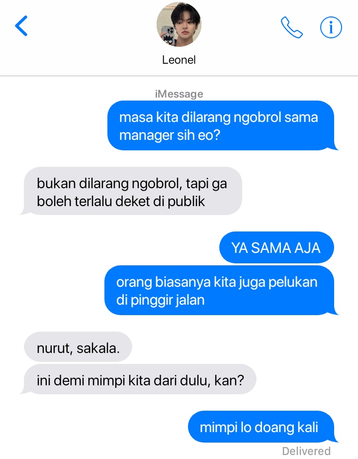 nightOsean's tweet photo. a leowon au

Tak pernah terlintas di lorong pikiran Leonel (L—eo) dan Sakala (S—angwon), bahwa lingkaran impian yang mereka gapai justru merenggut raga mereka ke jurang—meski jiwa tetap bersemayam dalam pelukan. Padahal, niat mereka merajut ikatan selamanya, tak terpisahkan. https://t.co/T97bFI2x5d