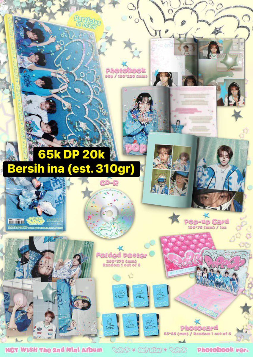 hanewbin's tweet photo. [PO] Album Digipack BIU &amp; PB Poppop Sealed

— cover jeno 40k DP 12k
— cover jaemin haechan 38k DP 12k
— cover mark renjun jisung chenle 36k DP 10k
— photobook color 65k DP 20k

✅ bersih ina (est. 85-310gr)
❌ pack

🏷️ wts wtb album beat it up photobook poppop nct wish nct dream https://t.co/TFnbAD4bRU