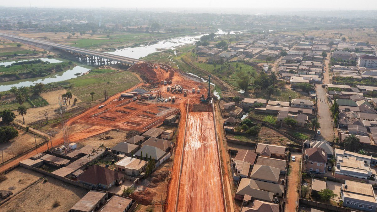 CCECCKADUNA's tweet photo. Update on construction of Kabala Costain to Aliyu Makama road Barnawa.

Item of work: Extension of the bridge has commenced. https://t.co/RpugTpILq5