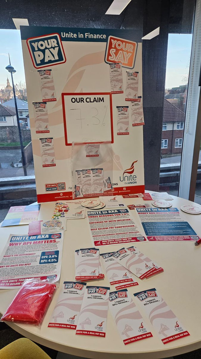 #HaveYourSayOnPay #UniteTheUnion #UniteInAXA