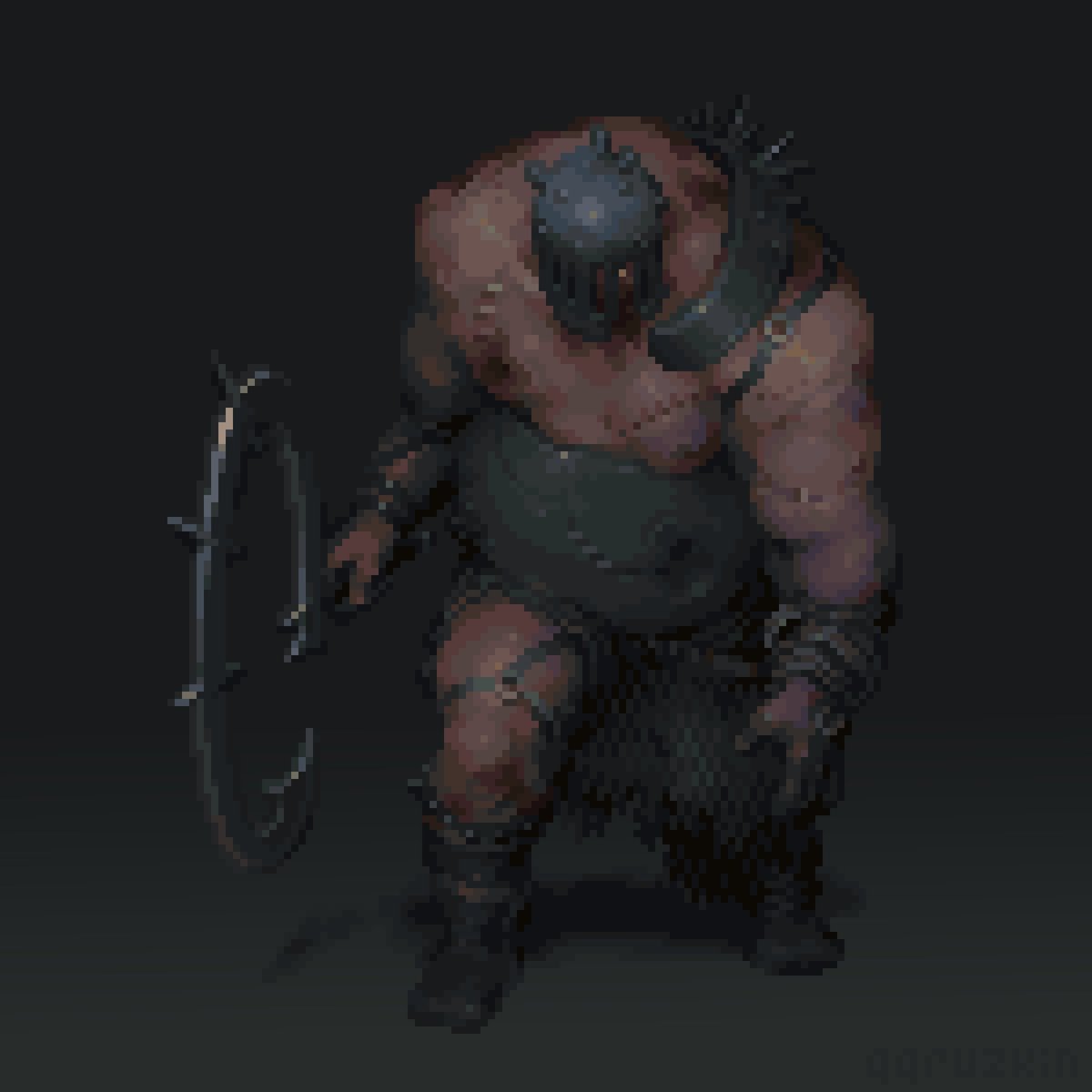 Artificial Undead
#DarkSouls #pixelart #ドット絵