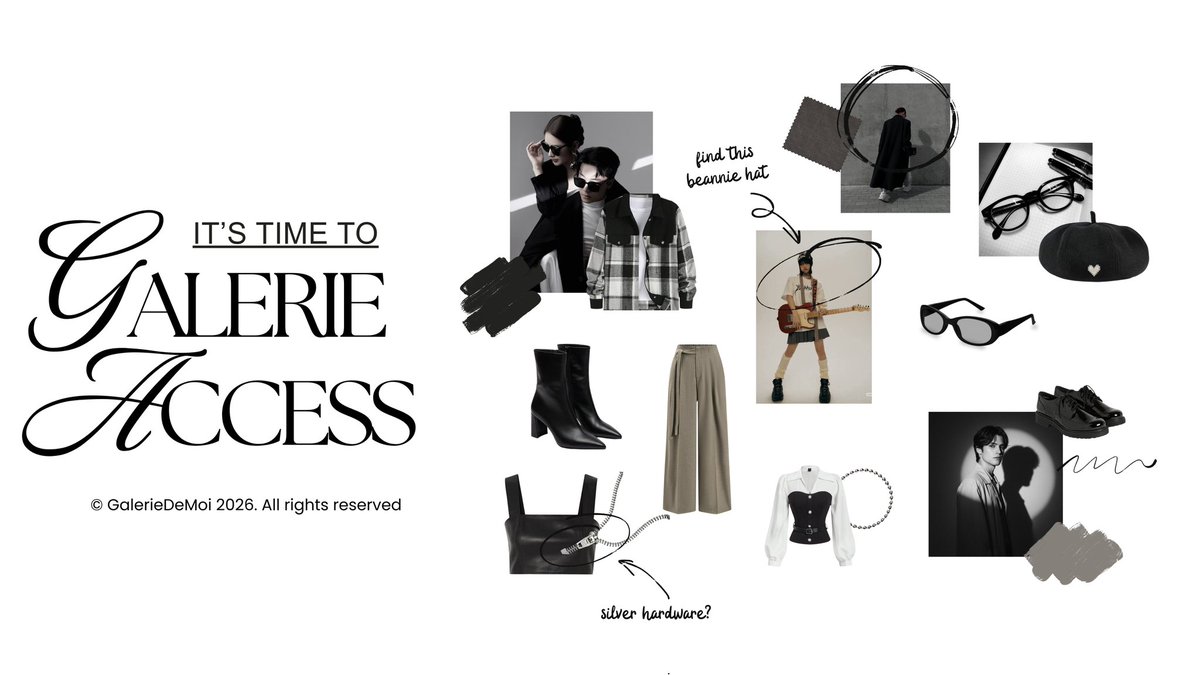 GalerieDeMoi's tweet image. Galerie de Moi officially opens its gates. The Galerie stands ready to be explored by Les Flâneurs, guided by curiosity and a shared taste for art fashion.  
𝐿𝑒𝑠 𝑝𝑜𝑟𝑡𝑒𝑠 𝑠𝑜𝑛𝑡 𝑑𝑒́𝑠𝑜𝑟𝑚𝑎𝑖𝑠 𝑜𝑢𝑣𝑒𝑟𝑡𝑒𝑠. Take part in Galerie de Moi and begin the next chapter.