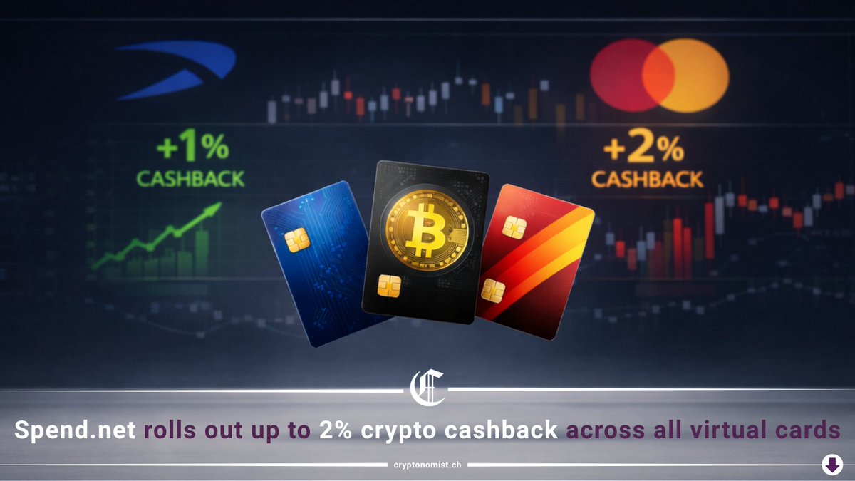 UP TO 2% CRYPTO CASHBACK https://t.co/UME7LAc2lr expands cashback to all  virtual crypto cards: * 1% on any online purchase * 2% on advertising spend  * No fixed fees, no transaction costs 👉