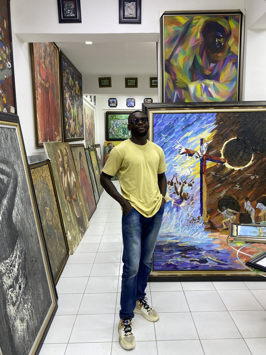Iam_Tonybenz's tweet photo. Art vs. Art 🤝 https://t.co/CNByOpFRew