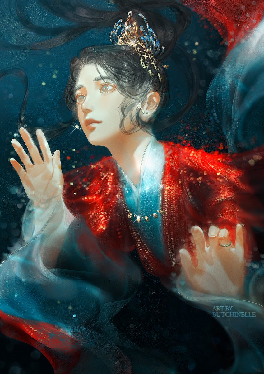 butchinelle's tweet image. Li Yu from the Disable tyrant's beloved pet fish✨