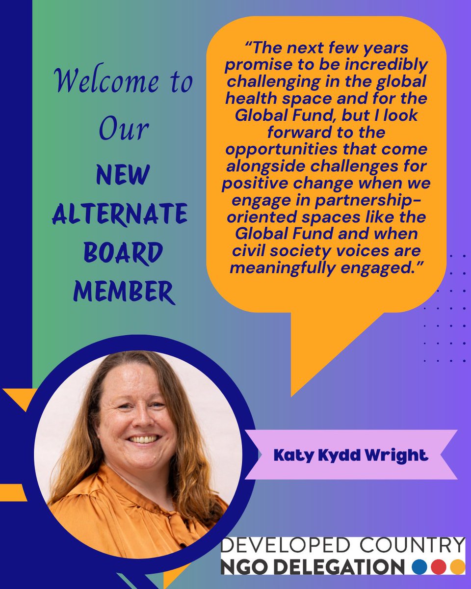 Global Fund Developed Country NGO Delegation tweet media