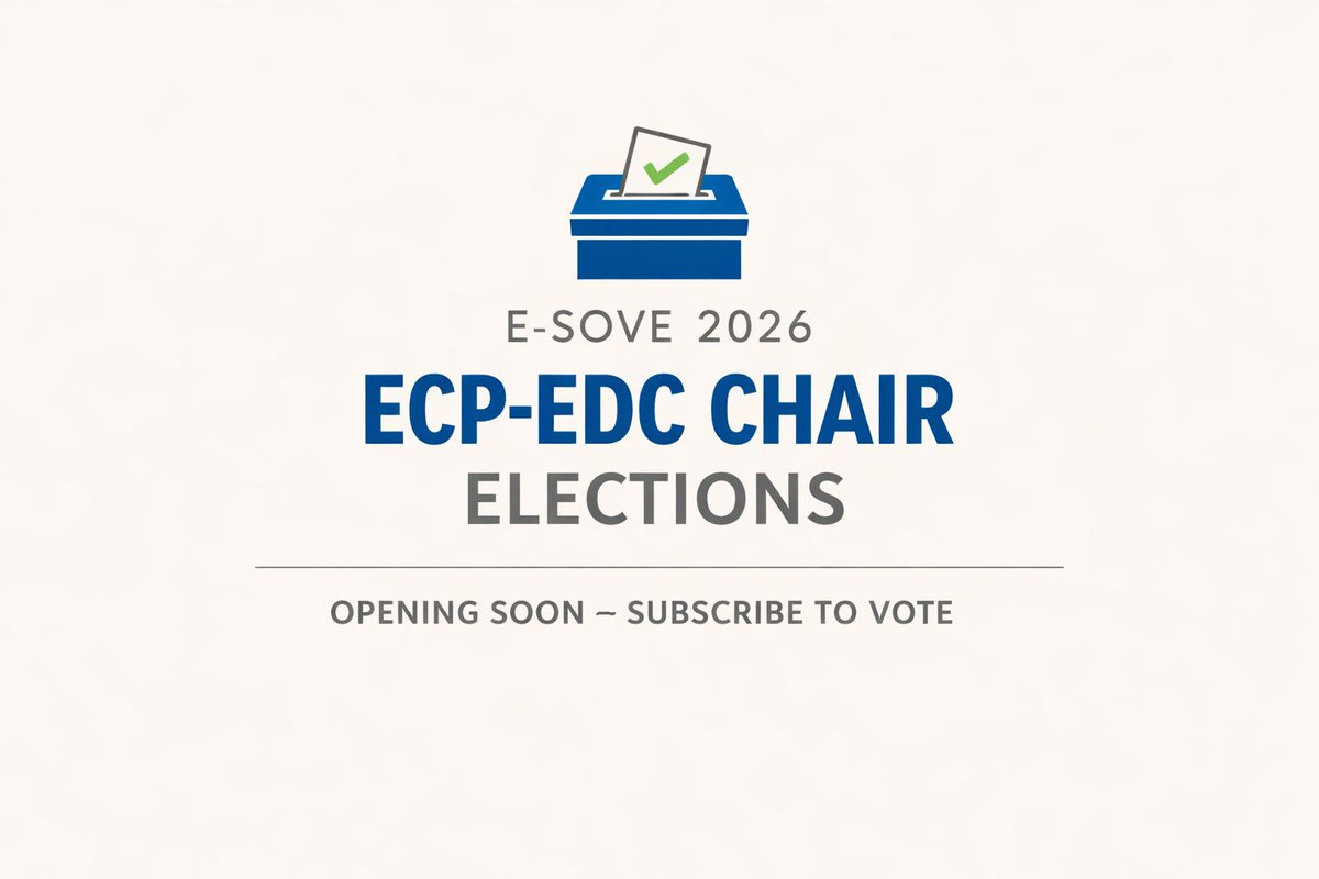 European SOVE Early-Career Professionals tweet media