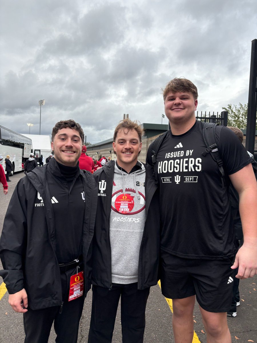 Best of luck to our Warrior alumni tonight in the National Championship! 

Evan Lawrence #71 (‘24) plays offensive line, while Richard Wambach (‘23) &amp; Andrew Poppa (‘22) work with the filming crew for the Hoosiers!

We are proud of our Warriors &amp; GO IU!