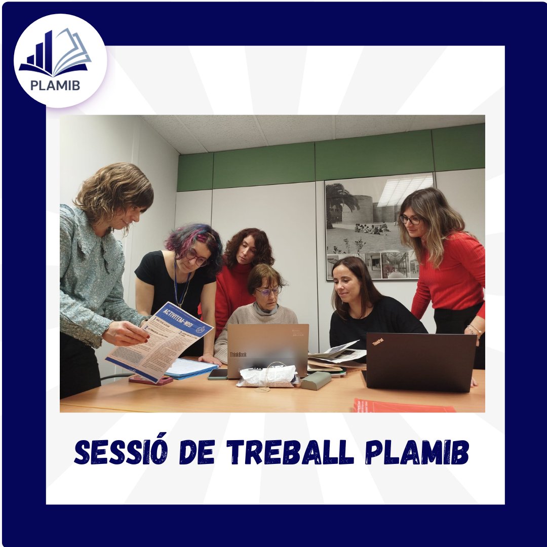 bescat_be's tweet photo. Nova sessió de treball de les bibliotecàries-guia. #plamib #bibliotecariesguia #bibliotequesescolars #bescat https://t.co/7vSLuBKwS5