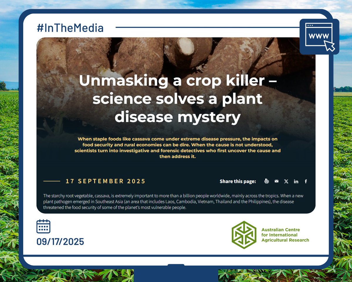 Alliance of Bioversity International and CIAT tweet media