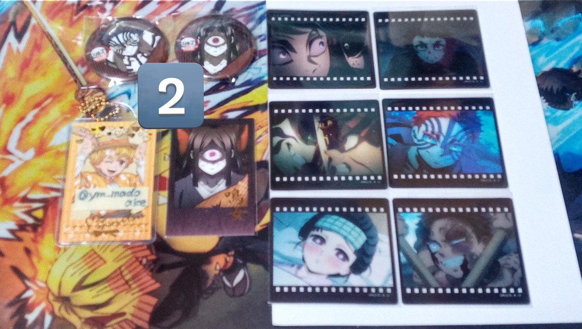 鬼滅の刃 ufotableDINING おすそ分けポストカード 黒死牟 コースター