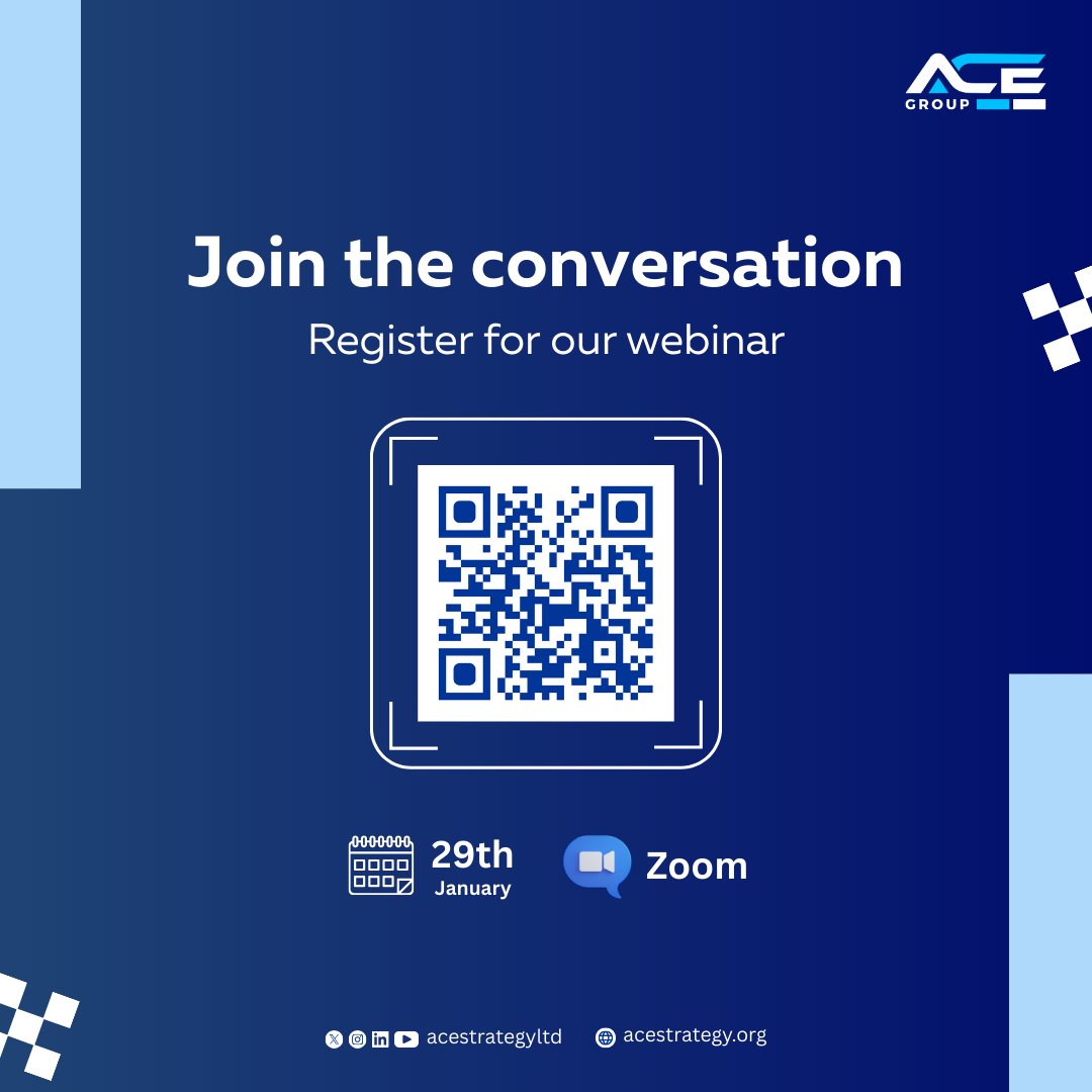 Partnerships drive Nigeria’s health system, but fragmentation limits impact. 

Join ACE Strategy &amp; leaders on Jan 29, 3 PM WAT via Zoom to explore building strategic, accountable, high-impact health collaborations.

Register: us06web.zoom.us/webinar/regist…