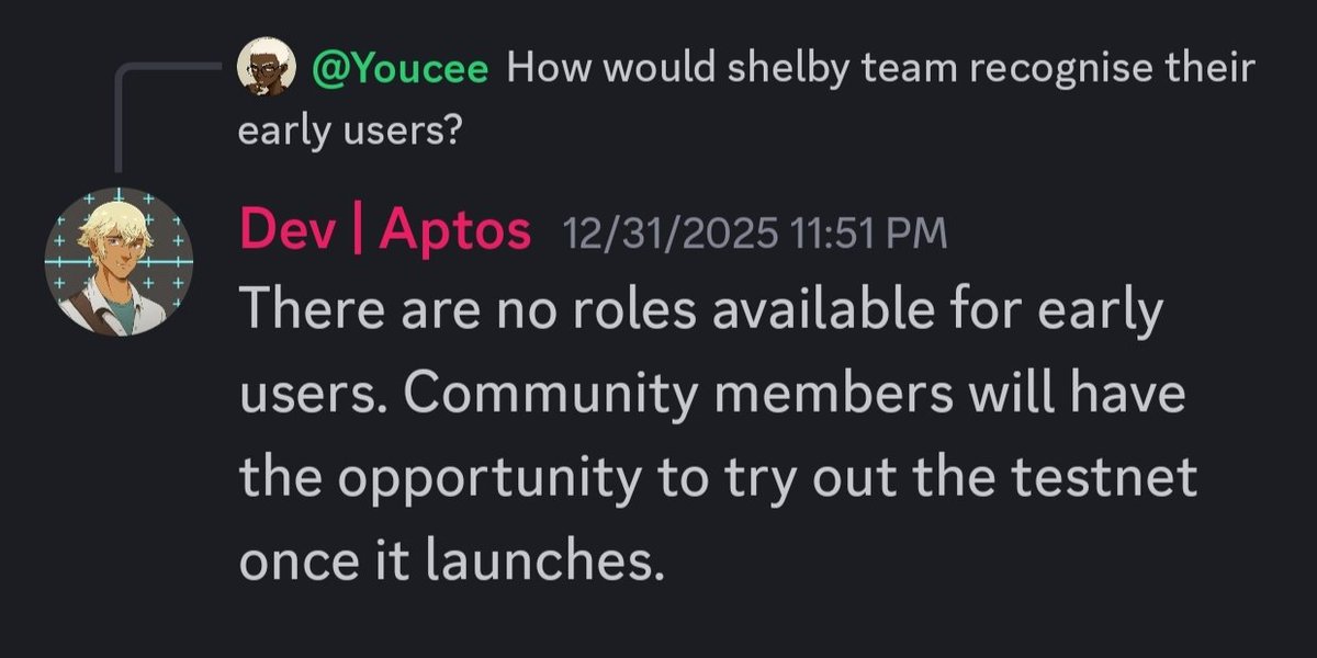 Rebalsnow's tweet photo. Right time to in @shelbyserves 

it,s a supper early stage even now we not contribute this project but we can watch there discord when they are open any role jump here and early in

Web3 first first decentralized cloud grade hot storage protocol, co developed by Aptos Labs and Jump Crypto

Currently dev Role Open for all do it first

How you in @shelbyserves 
🔗https://t.co/kPQYW1H73z
✅Join the Discord 
✅Settings → Connections → GitHub  Connect your GitHub account to Discord
✅Testnet soon 0$ cost

💥Done