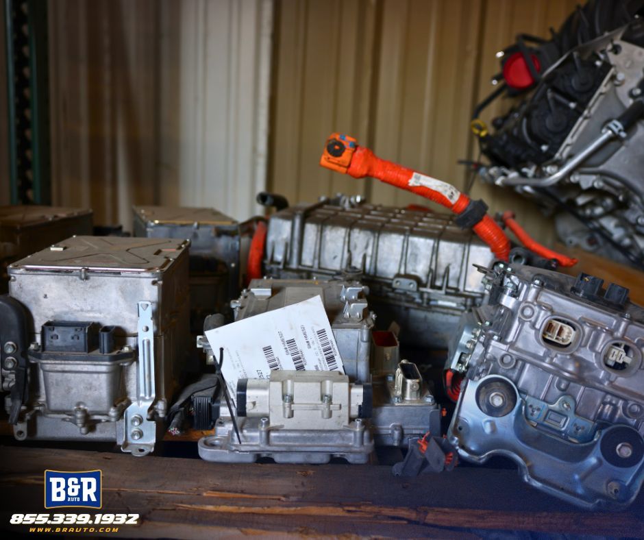 Reusing quality EV components helps reduce waste and keeps valuable materials in circulation.♻️ 

Pre-owned parts like these support smarter repairs and a more sustainable automotive future. #ShopBRPreOwnedParts #SustainableRepair