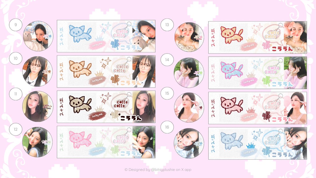 bitsyplushie's tweet image. help rt, thank you ૮ ․ ․ ྀིა

layout ready stock [ 8.000 /each ]
"Lucky Catto" —  free retext 💬

&amp;lt; #zonauang &amp;gt;