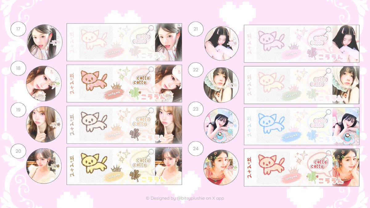 bitsyplushie's tweet image. help rt, thank you ૮ ․ ․ ྀིა

layout ready stock [ 8.000 /each ]
"Lucky Catto" —  free retext 💬

&amp;lt; #zonauang &amp;gt;