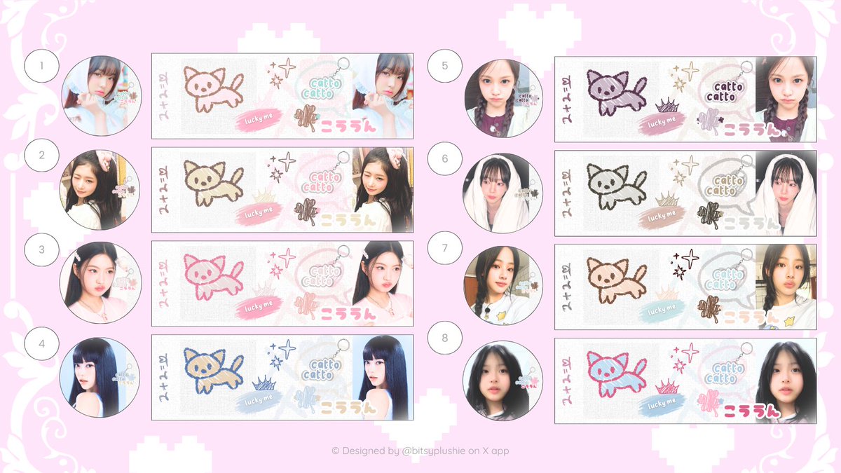 bitsyplushie's tweet image. help rt, thank you ૮ ․ ․ ྀིა

layout ready stock [ 8.000 /each ]
"Lucky Catto" —  free retext 💬

&amp;lt; #zonauang &amp;gt;