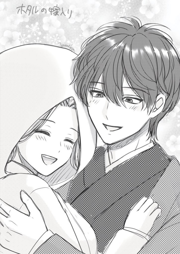 vicyume's tweet photo. ホタルの嫁入りらくがき

最新話読んで死ぬほど泣いたつらい尊い幸せになってくれ…… 

#ゆめか絵 https://t.co/oRSgrLFSJD