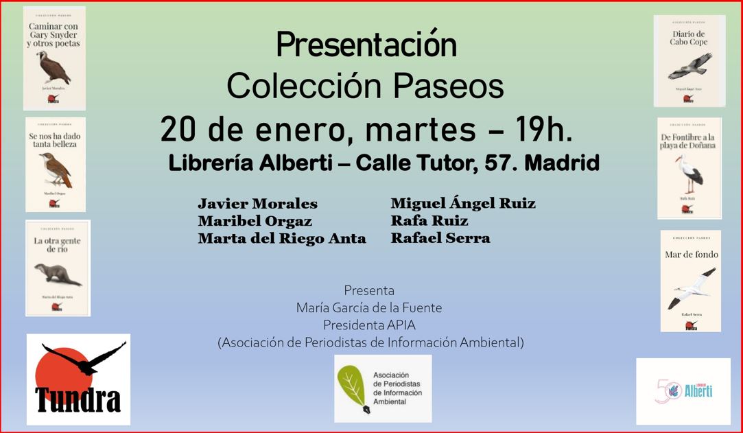 RevistaQuercus's tweet image. #QuercusRecomienda
🌿📚 Varios compañeros de @APIA_es presentan sus relatos naturalistas publicados por Tundra Ediciones, entre ellos Rafael Serra, director de la revista Quercus. 
¡Cita muy interesante!