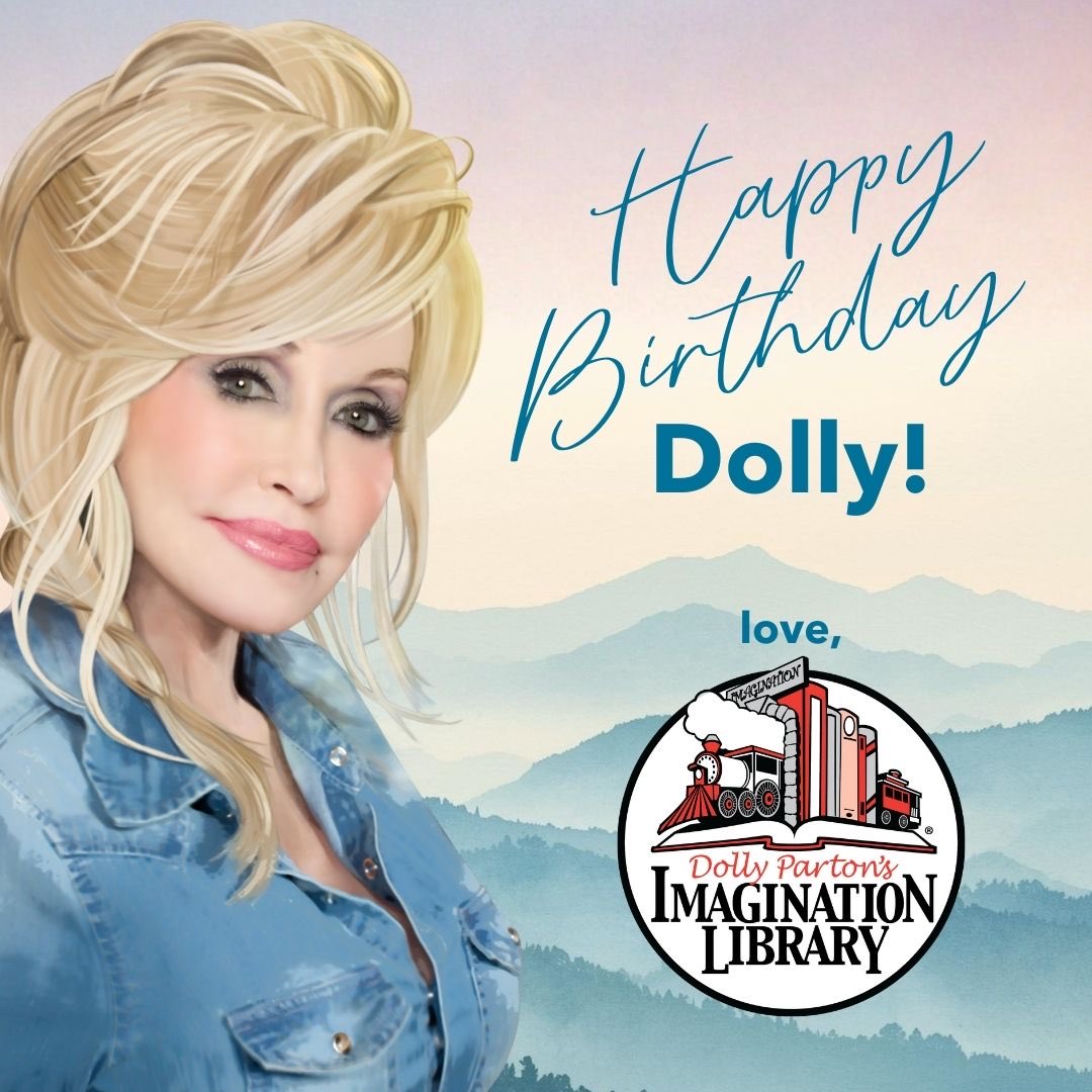 Dolly Parton Imagination Library tweet media