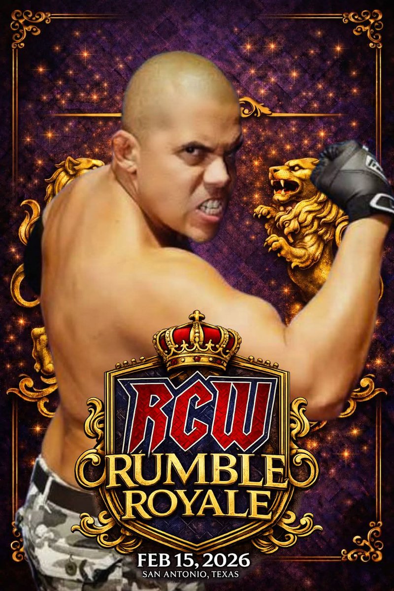 RickyReyesSATX's tweet photo. February 15th I'll win the Rumble @rcwforever #StrongStyleLucha #TexasWrestling #TexasTakeover #TexasStrong #ProWrestler #ProWrestling #wrestling #Cruiserweight https://t.co/94tGOfGJPo