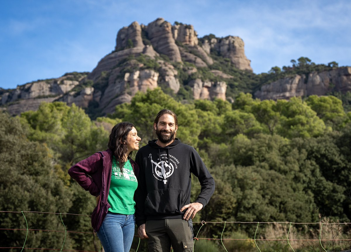 BcnAgraria's tweet photo. 🌳🐑"Les nostres ovelles mengen territori"

Emma Viñas i Pau Garcia lideren El Turó de les Nou Cabres: formatges artesans i ramaderia extensiva al Parc Natural de Sant Llorenç del Munt i l'Obac🧀

👉https://t.co/sGeVDC96x4

#RamaderiaExtensiva #BCNAgrària https://t.co/z7jnaVSLiC