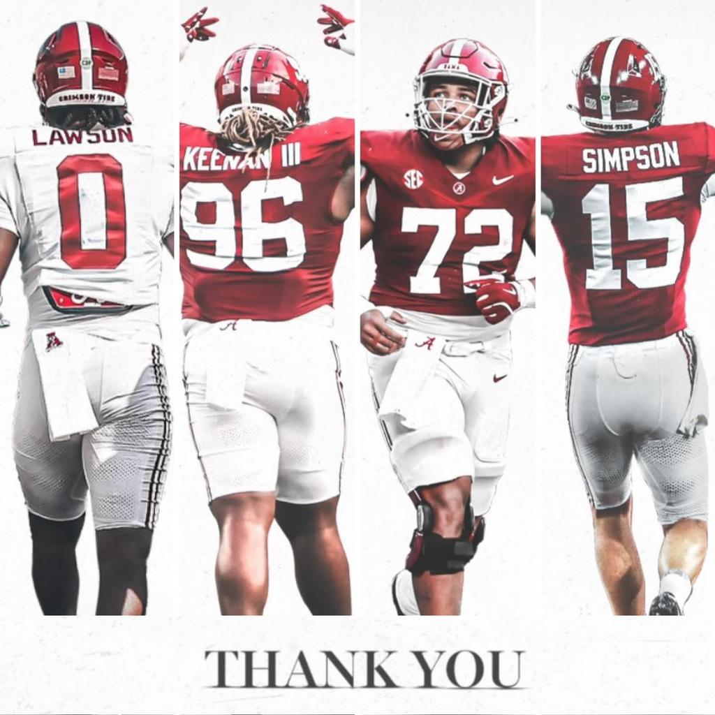 Go Be Great In The NFL ... #RollTide