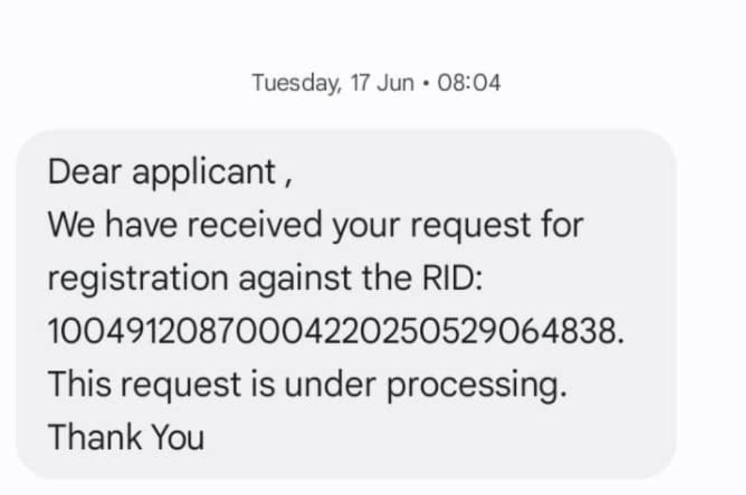 nyesigadaniel's tweet photo. @NIRA_Ug How much longer can someone who registered in June last year wait https://t.co/h0WQXOkWSv