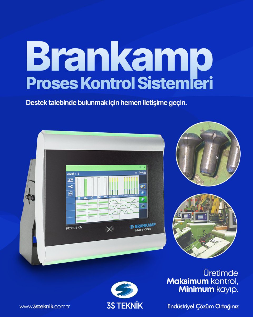 Proses Kontrol Sistemleri

Marposs Brankamp proses kontrol sistemi, mekanik, otomatik pres ve soğuk dövme tezgahlarında;  kalıp koruma, zımba kırılmalarının yakalanması, çapak ve pul algılama, aşınma takibi, kalıp ayarı yardımı ve gözetimsiz üretim takibi imkânı sağlar.