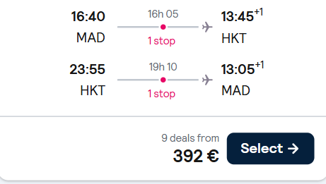 GuiaLowCost's tweet photo. Phuket desde Madrid desde solo 392€ ida y vuelta y con escalas cortas https://t.co/qRIasbaaug