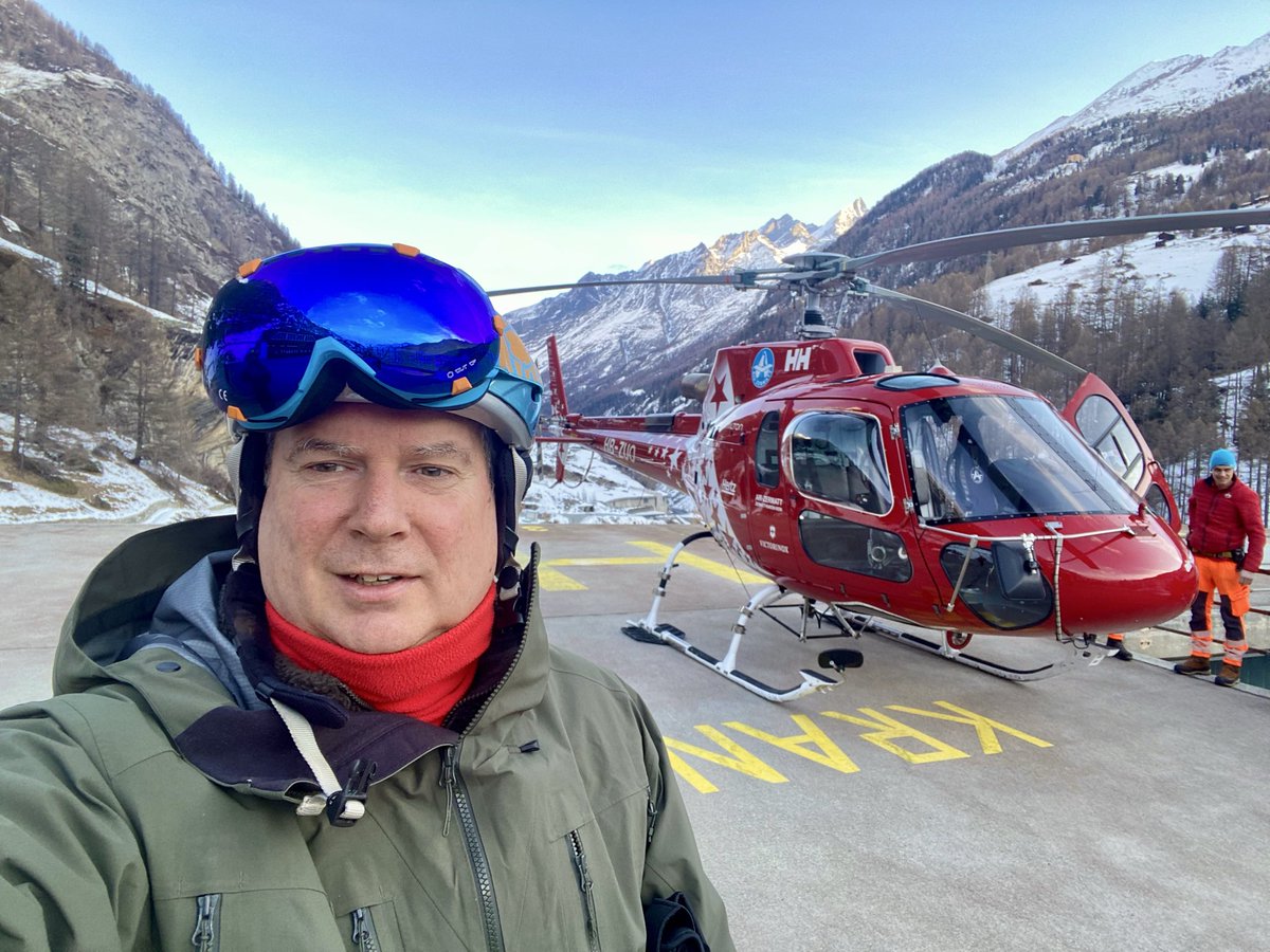 Some go to the #WEF2026 I prefer to go skiing in Zermatt so I can stay away from politics ….