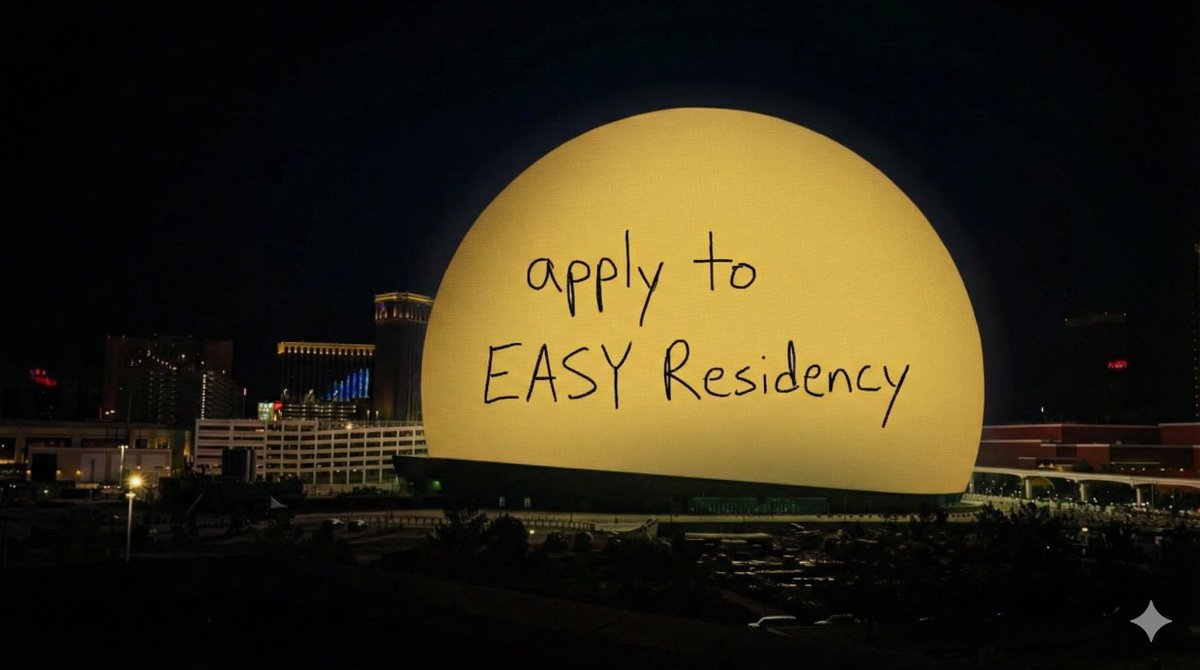 EASY Residency tweet media