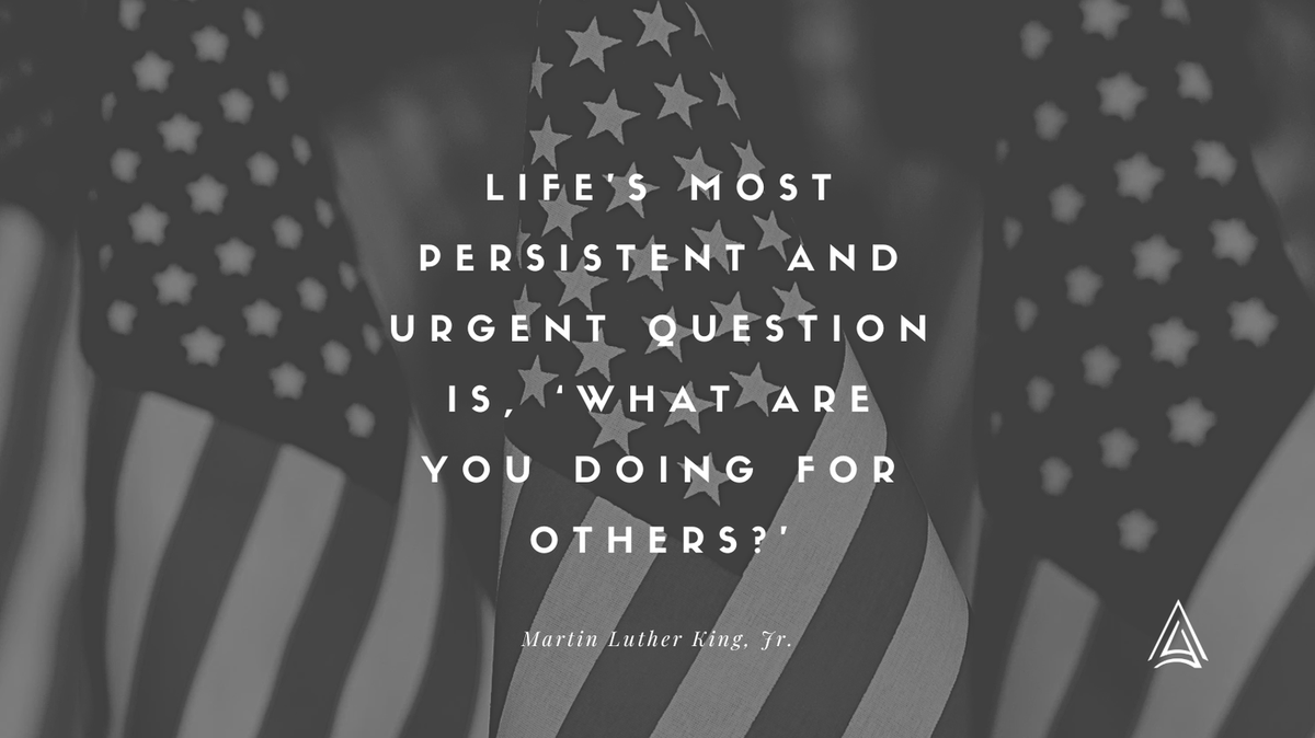 Contact_APF's tweet photo. Progress happens when we put people first. Today and every day, we’re focused on creating meaningful impact through service.

#MLK #service #justice #DFIR https://t.co/co013Ybps4