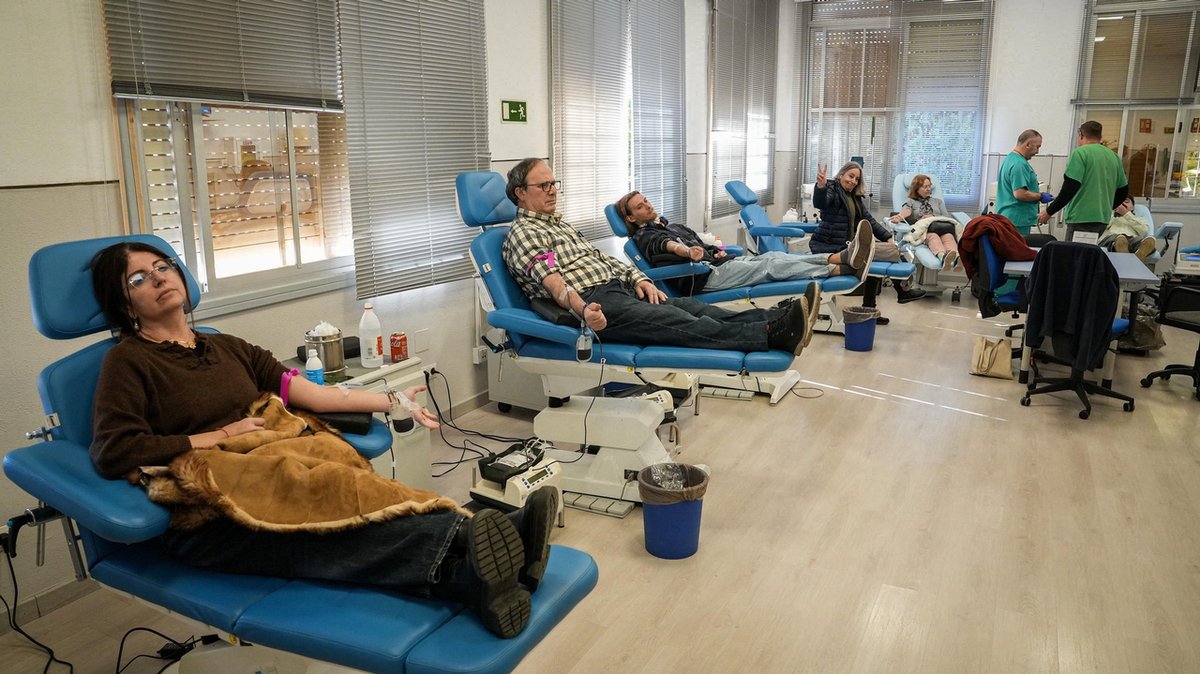 cordopolis_es's tweet photo. FOTOGALERÍA | Los cordobeses salen en masa a donar sangre tras el accidente ferroviario en Adamuz https://t.co/E3wz2QfapH https://t.co/UF7Fii8cIS