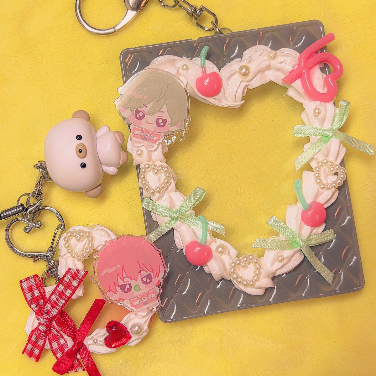 お迎えありがとうございます😭💗💗 ぶんたくんと付いてる子かわいい