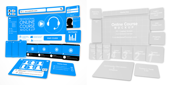 Hazran2's tweet photo. E-Learning Course Mockup
A dashboard-first mockup system for modern online education platforms
https://t.co/Th3Sp2Mb8a
#onlineclasses #elearning #mockupdesign https://t.co/lA6TYnnp7W