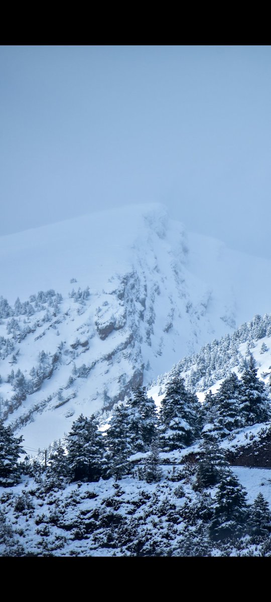 MeteoGosol's tweet image. Aprofitant una pausa en la ❄❄ per capturar la estampa que ens esta quedant 🤩❄