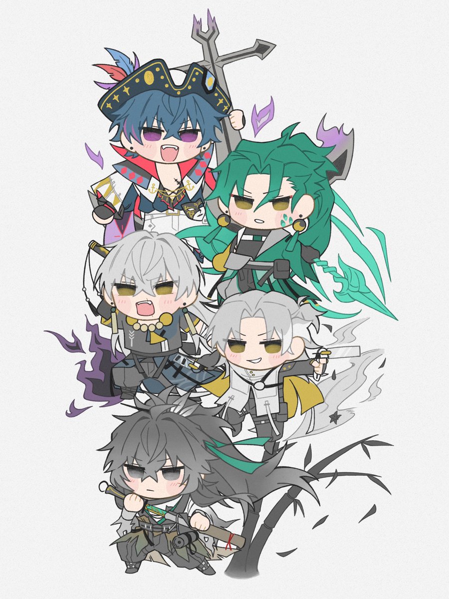 osl_l1o's tweet image. 推しメンツ絵いろいろ✍️  (再掲)