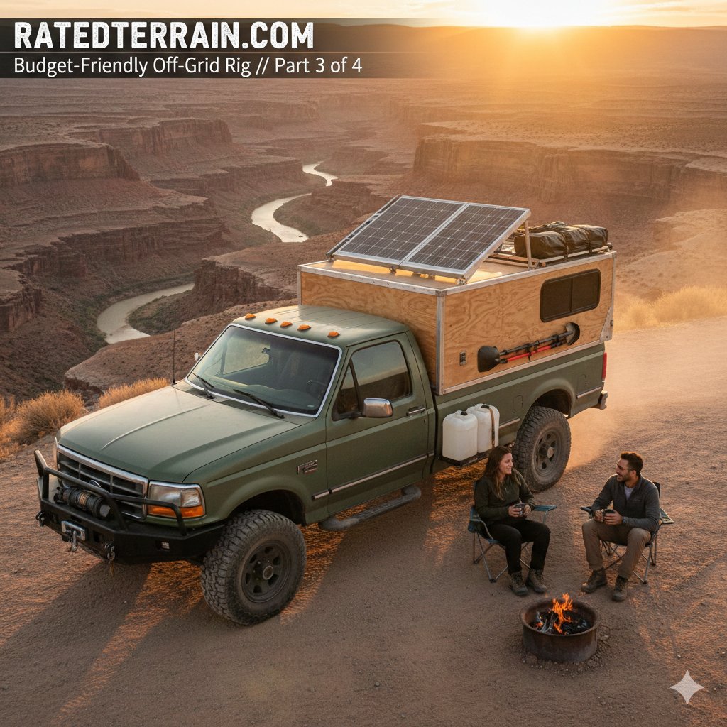 RatedTerrain's tweet photo. How to Build a Budget-Friendly, Off-Grid Rig for Long-Term Travel (Part 3 of 4)  #offroad #offroad4x4 #offroadlife #offroading #overlanding #overland #offgridliving #BudgetFriendly #budget #budgettravel #adventuretravel #adventuretime #adventure https://t.co/S9WUJ1lNAN https://t.co/D2BY8iaFQD