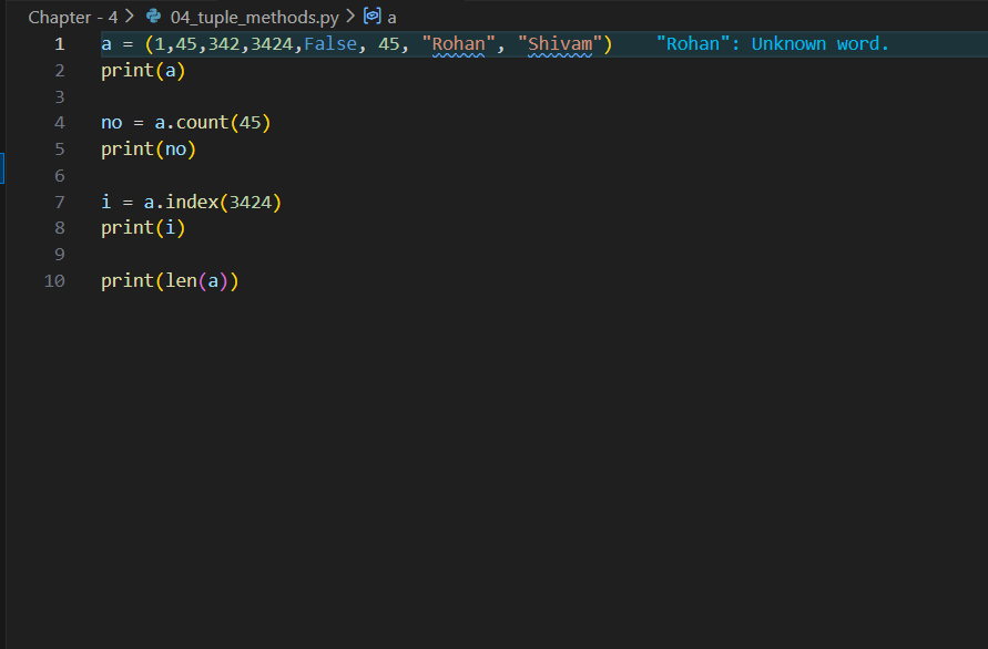 Krishan73881's tweet photo. I’ve completed Chapter 4: Lists &amp; Tuples.
This chapter focused on working with ordered data, understanding mutability vs immutability, and using lists and tuples effectively in Python programs.

#Python #CodeWithHarry #LearningInPublic https://t.co/NJfLDPMNe2
