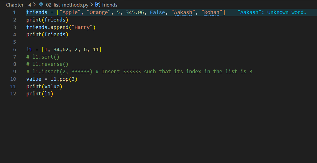 Krishan73881's tweet photo. I’ve completed Chapter 4: Lists &amp; Tuples.
This chapter focused on working with ordered data, understanding mutability vs immutability, and using lists and tuples effectively in Python programs.

#Python #CodeWithHarry #LearningInPublic https://t.co/NJfLDPMNe2