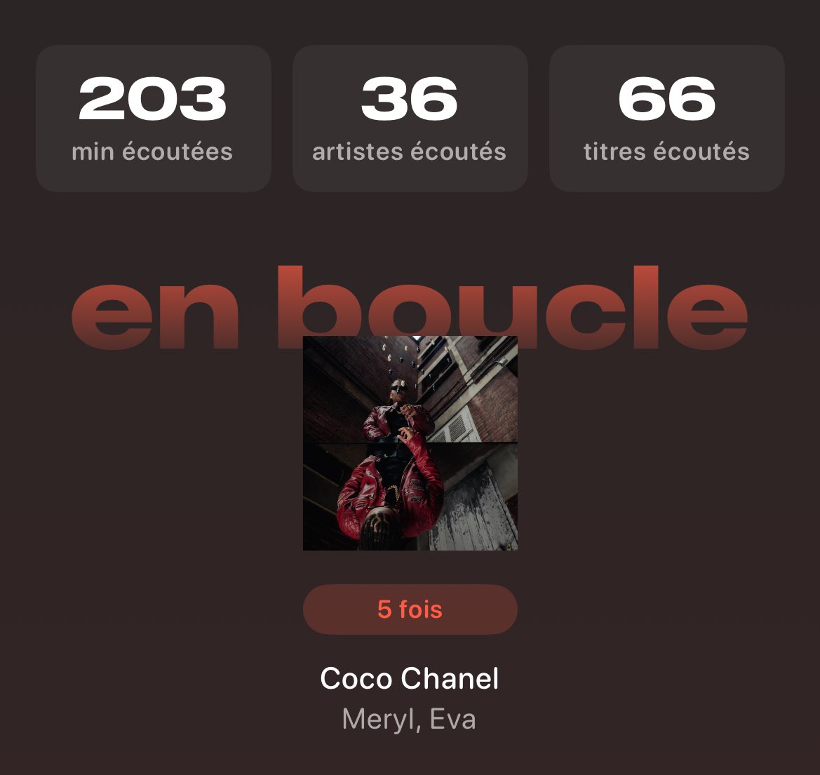 airvariant's tweet image. j’écoute tellement plus rien en ce moment que j’ai qu’une musique dans mon top wow