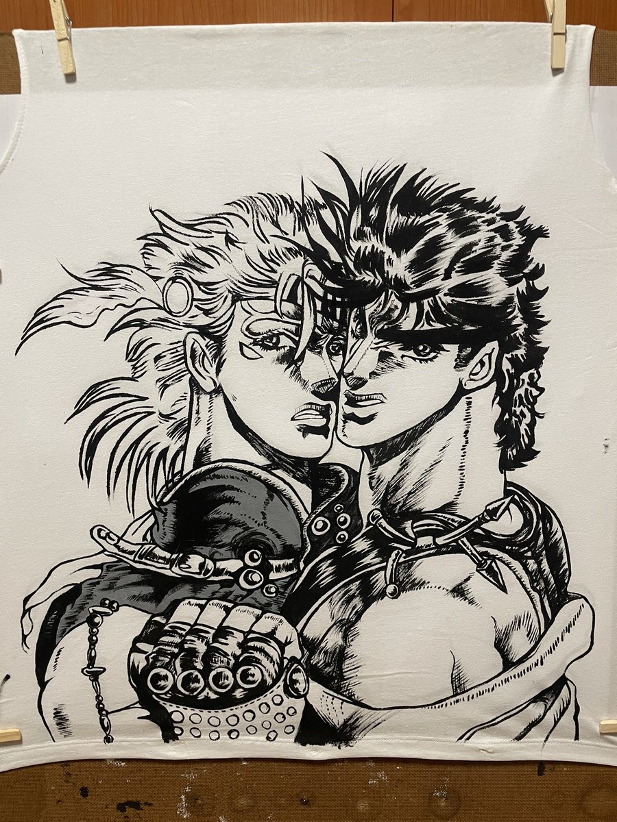 _sintiend0te_'s tweet image. Me encanta pintar jojos