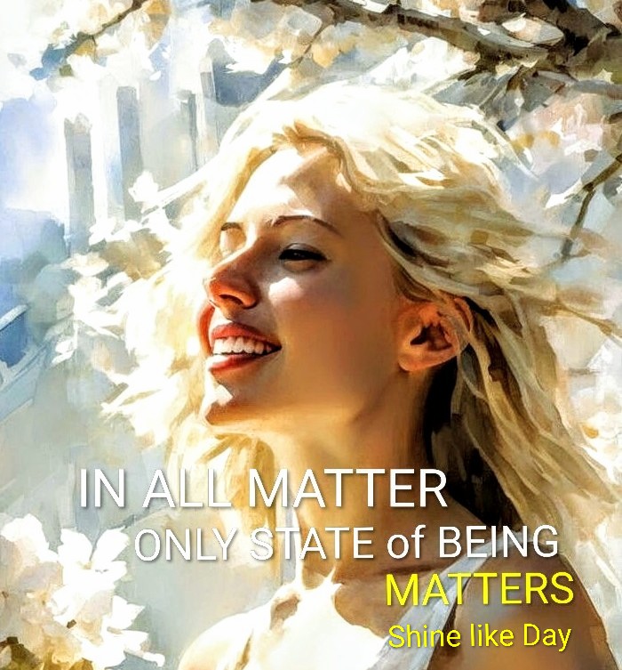 brightnewvensa's tweet image. 🌞
😊

In ALL MATTER 
Only YOUR State of Being Matters!
Your True #Happiness happened,
When You discover,
That NO ONE is Responsible for the Way,
YOU FEEL.

#ShinelikeDay✨🙏✨
#BePositive 
#ChooseHappy