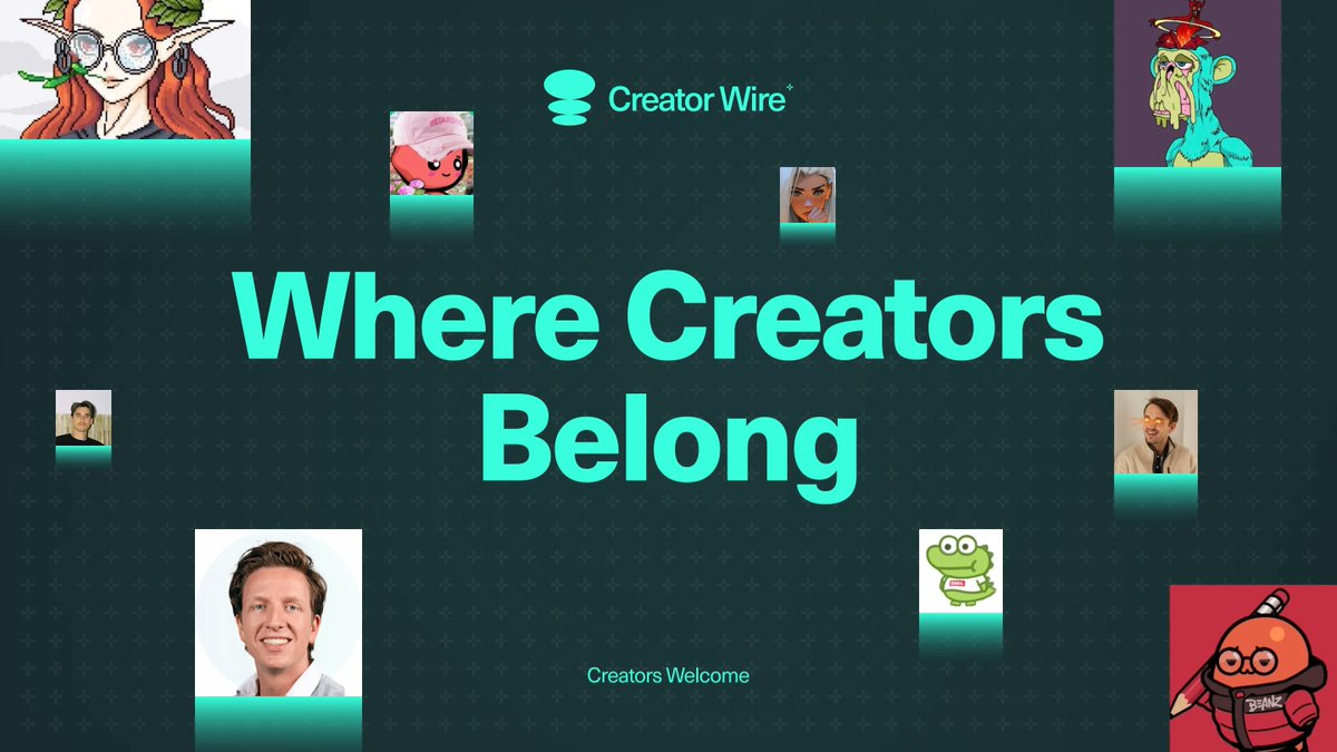 Creator Wire tweet media