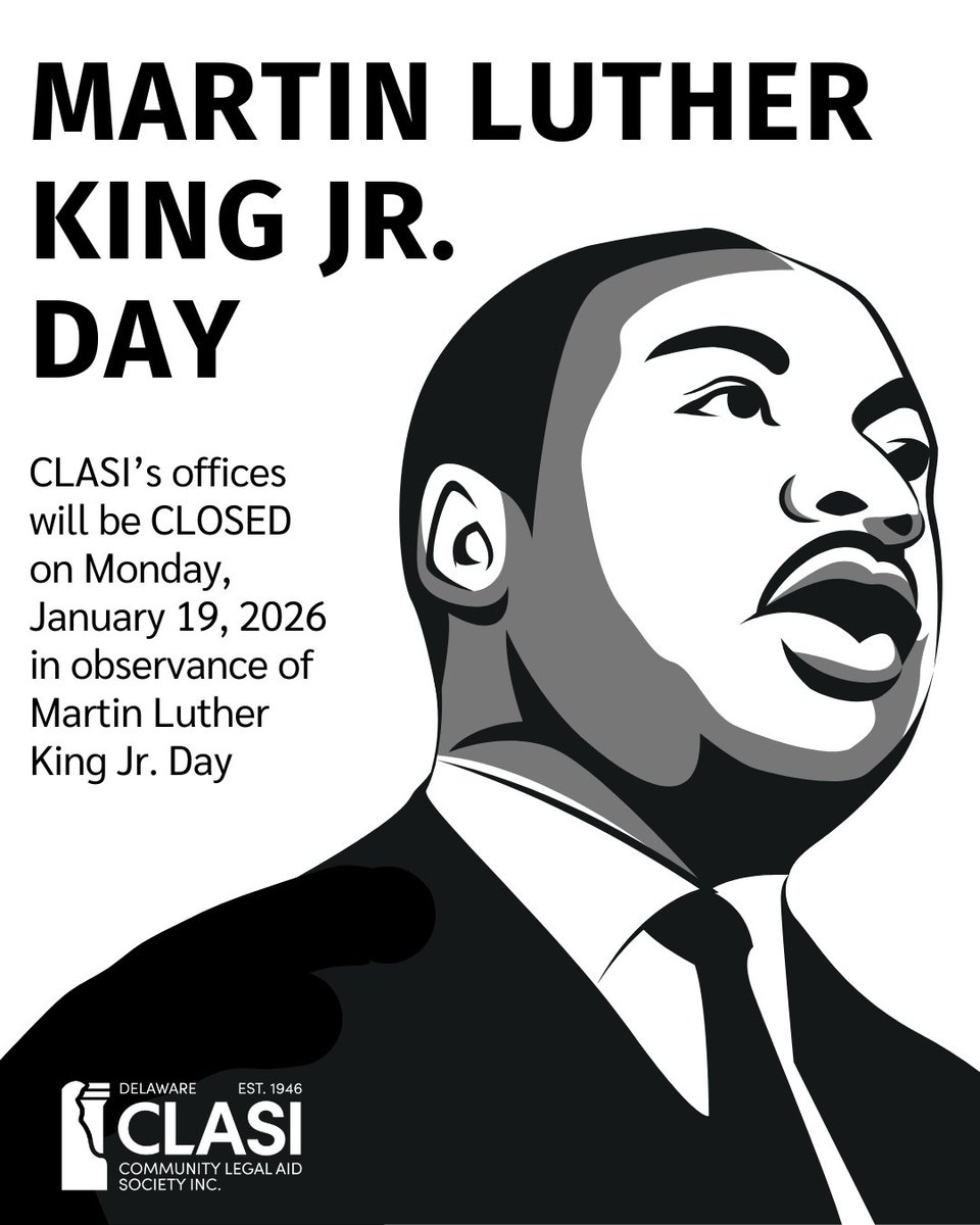 Community Legal Aid Society, Inc. (CLASI)-Delaware tweet media