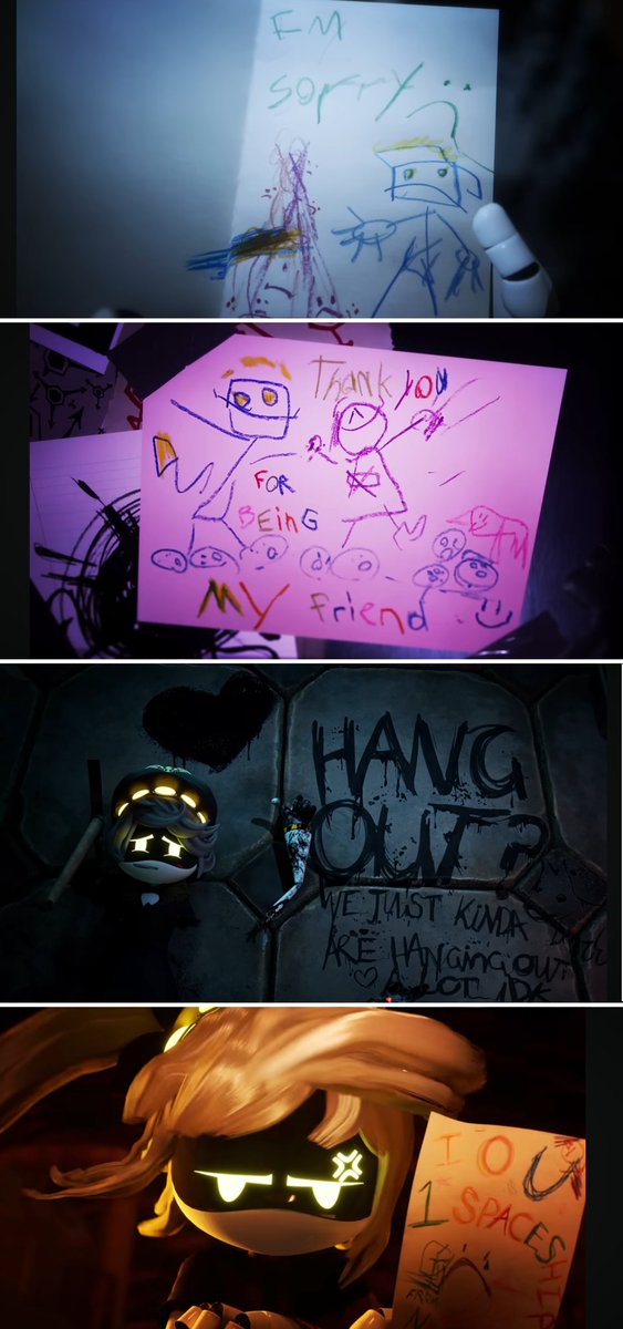 HiMei63's tweet image. Just realized this detail that N's handwriting is better after getting his memory back
Luv this detail 🫶